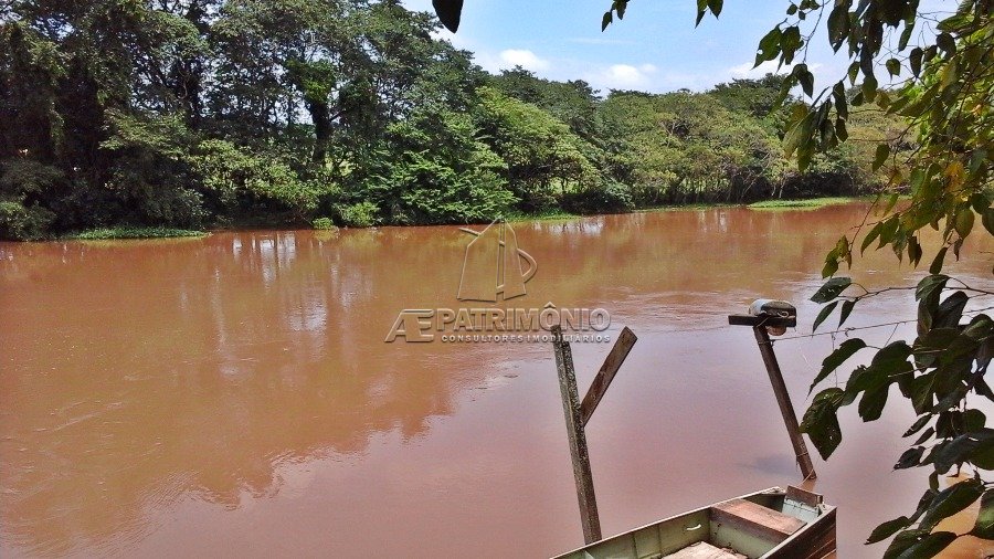 Fundos da chácara - Rio Sorocaba